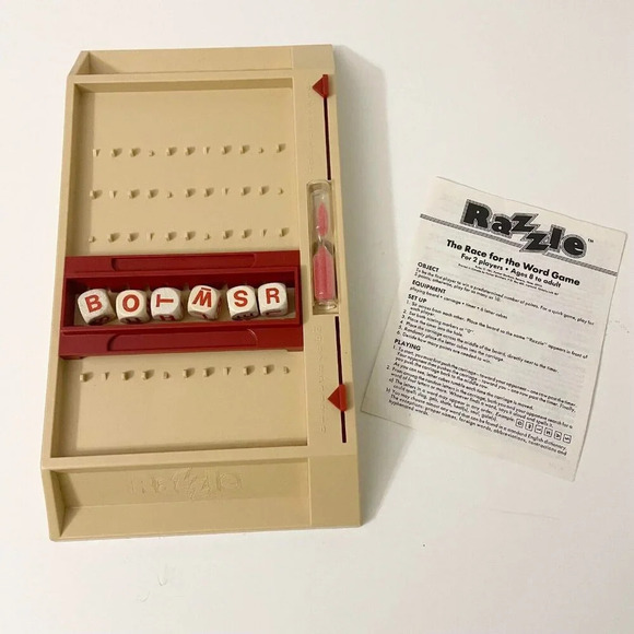 Vintage 1981 Razzle  Board Game Parker Brothers Complete - Picture 10 of 16